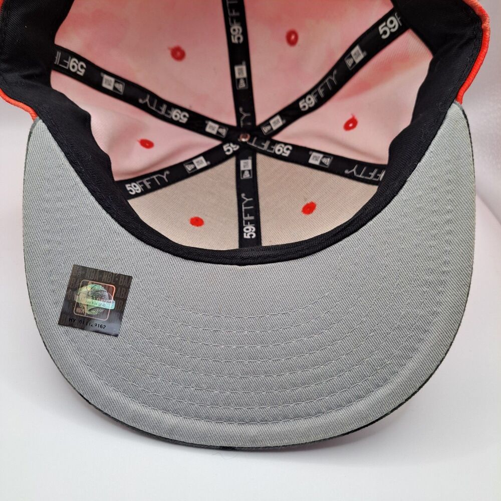 Chicago Bulls Windy City Camo Hat Size 7 5/8 New Era Authentic Hardwood Classics - Picture 6 of 9